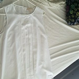 white Michael kors shirt
